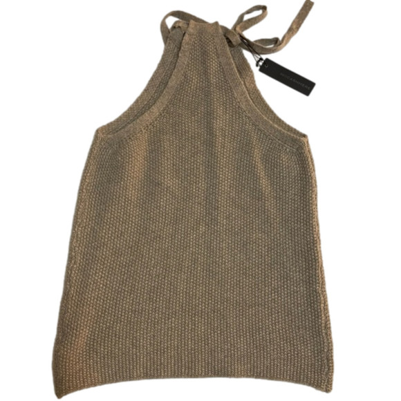 360 Cashmere Rhiannon Tie Strap Halter Top, size XS, 100% cashmere - Picture 7 of 13
